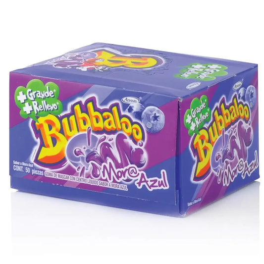 Food Crush Corp - Bubbaloo Mint Chewing Gum Mexican Candy (Cases of 47)