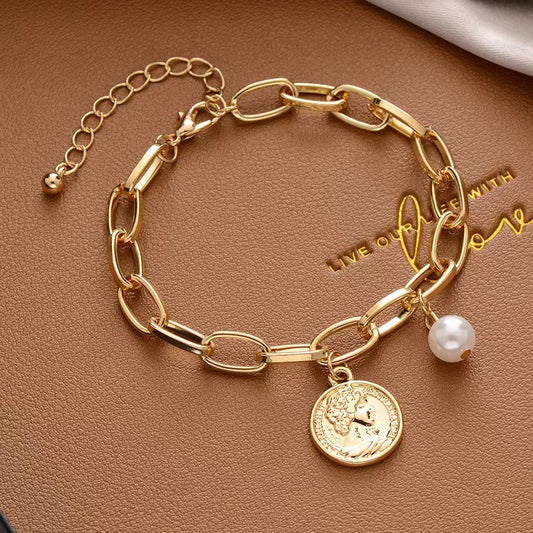 Hip Hop Style Women's Simple Niche Bracelet Creative Ornament