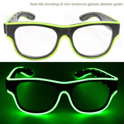 USB Charging Wireless Luminous Glasses