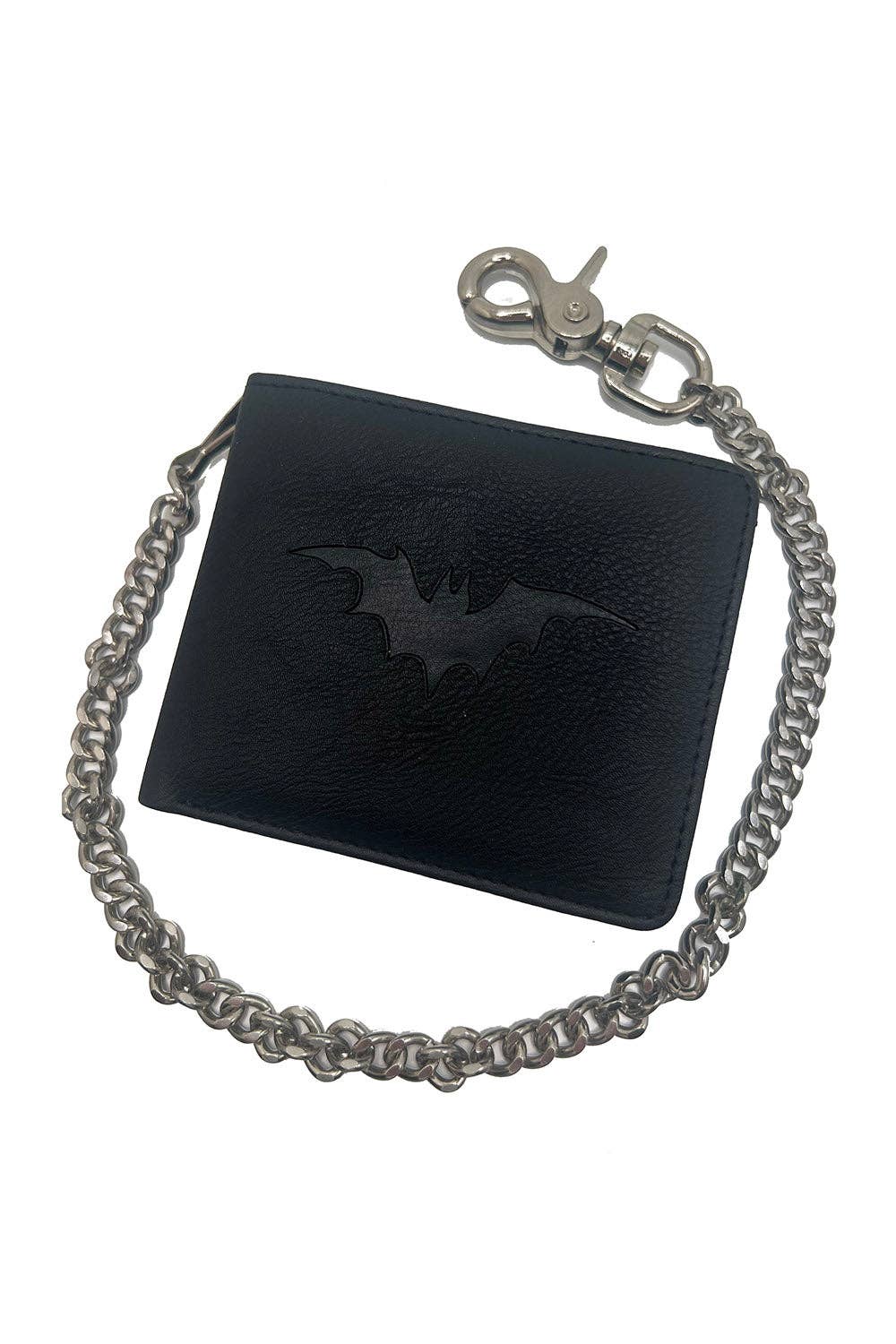 vampirefreaks - Bat Emboss Bifold Wallet w/ Chain