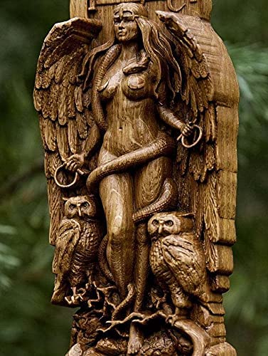 New Resin Greek Goddess Statue Pagan Altar Garden Sculpture