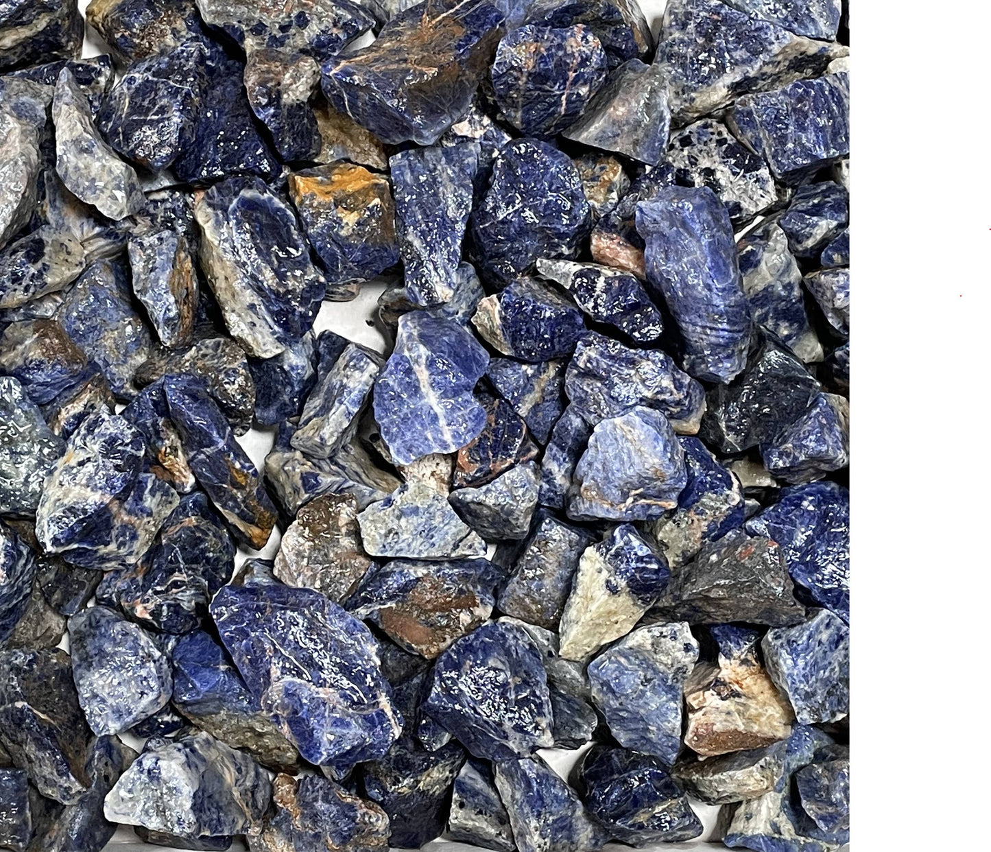 Craftstones - Rough Sodalite Granite: 1-2"