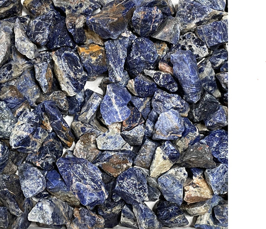 Craftstones - Rough Sodalite Granite: 1-2"