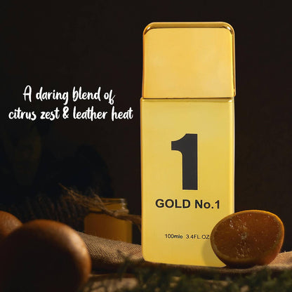 MYS Wholesale Inc - Gold No. 1 Eau de Toilette Spray Cologne For Men