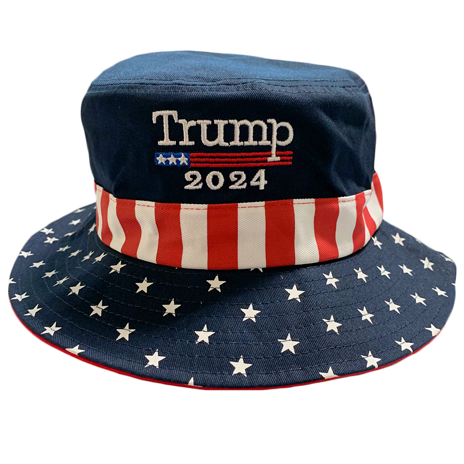 I Love My Freedom - Trump 2024 Bucket Hat 0073
