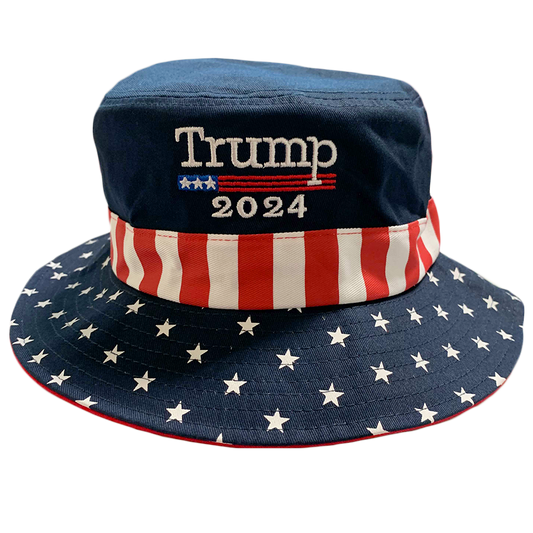 I Love My Freedom - Trump 2024 Bucket Hat 0073