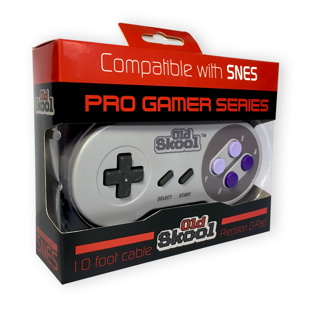 Old Skool - Pro Gamer Series SNES Controller: Snes