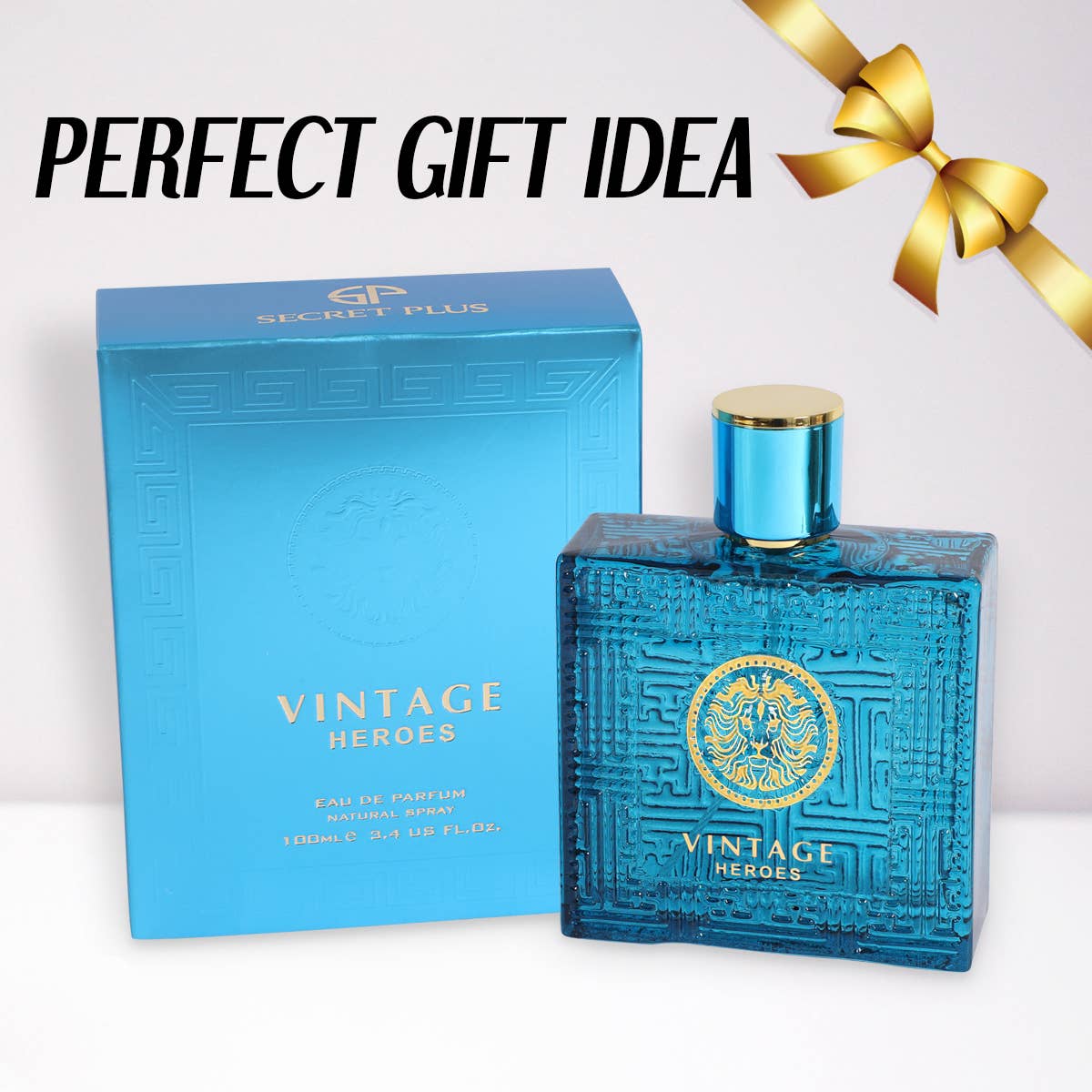 MYS Wholesale Inc - Vintage Heroes Spray Cologne Eau de Parfum For Men