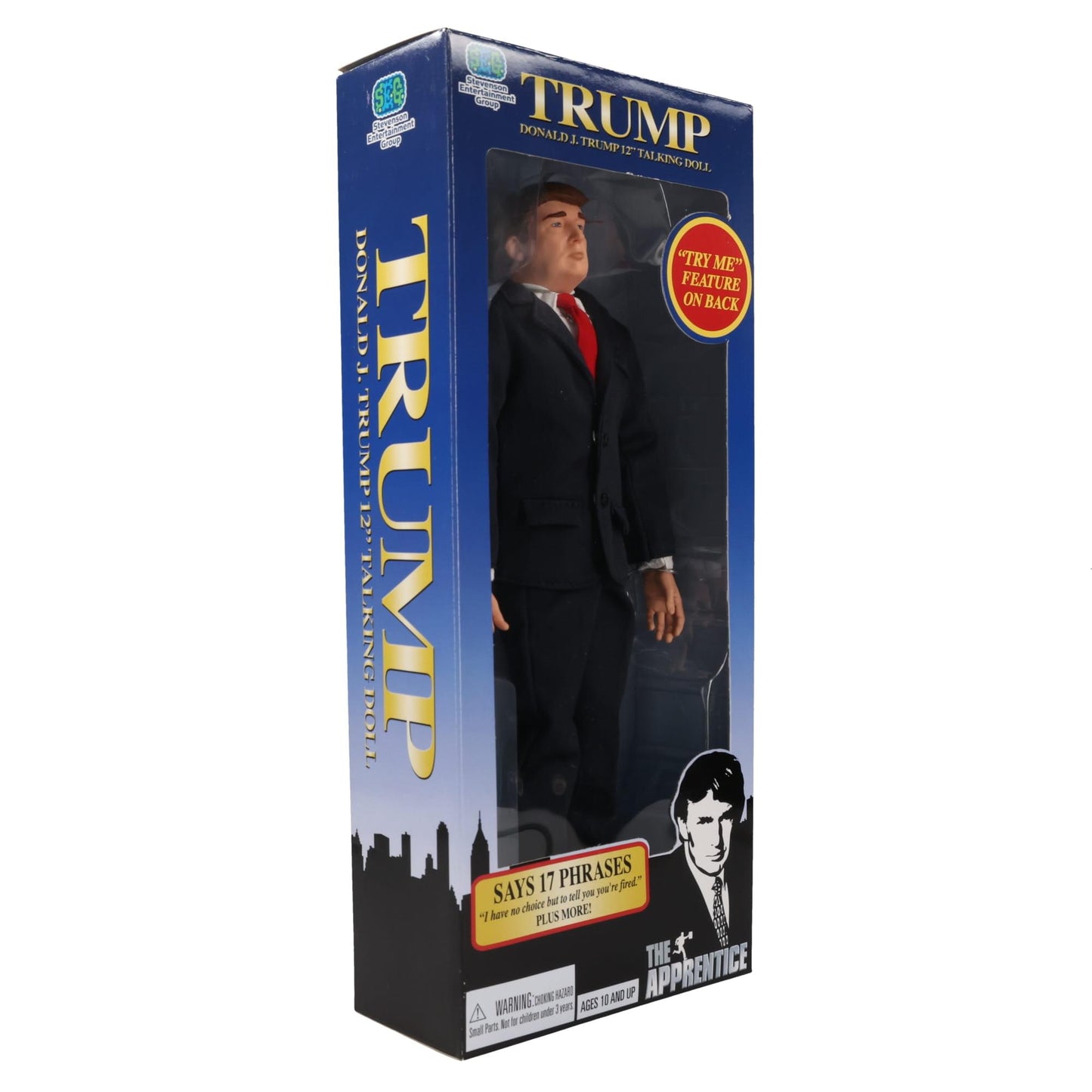 Toynk - Donald Trump 12 Inch Talking Collectible Figure | 17 Phrases