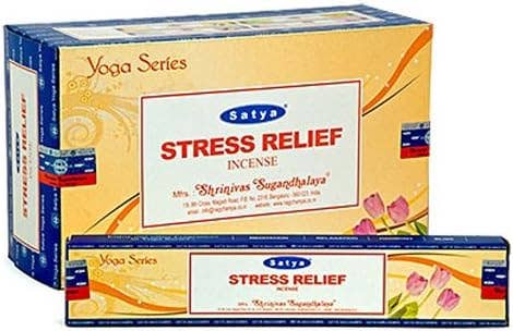 MFGRUS INC - Nag Satya Incense Stress relief  15g 12/bx + 1 Free Incense