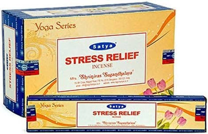MFGRUS INC - Nag Satya Incense Stress relief  15g 12/bx + 1 Free Incense
