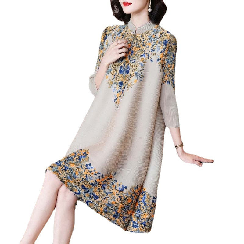 Retro Improved Cheongsam Mid-length Women's Clothing