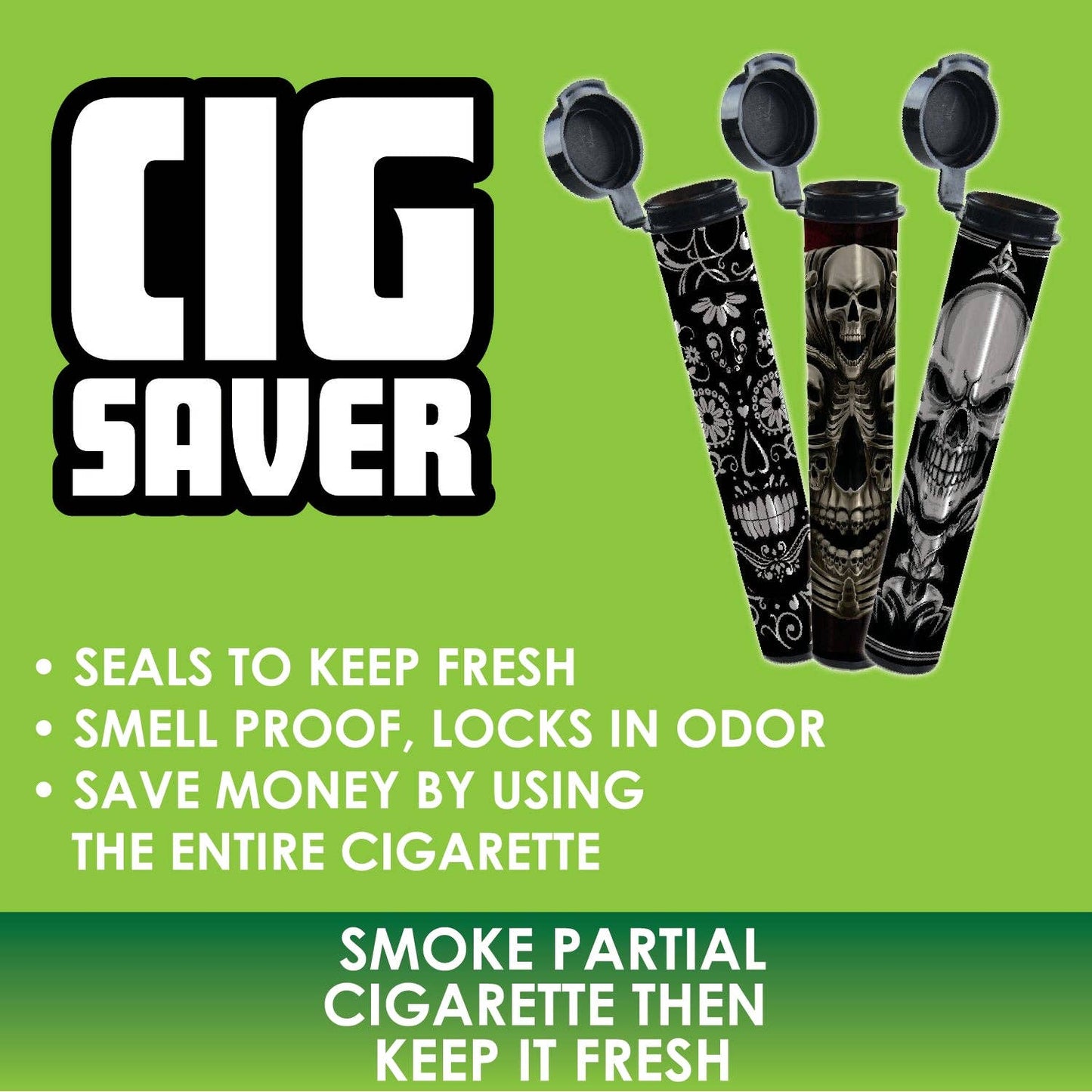 Novelty Brands - SMOKEZILLA CIG SAVER 24 PIECES PER DISPLAY