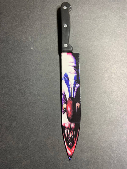 Dead Dave Designs - Killer Clowns From Outer Space Knife With Sublimated Stand