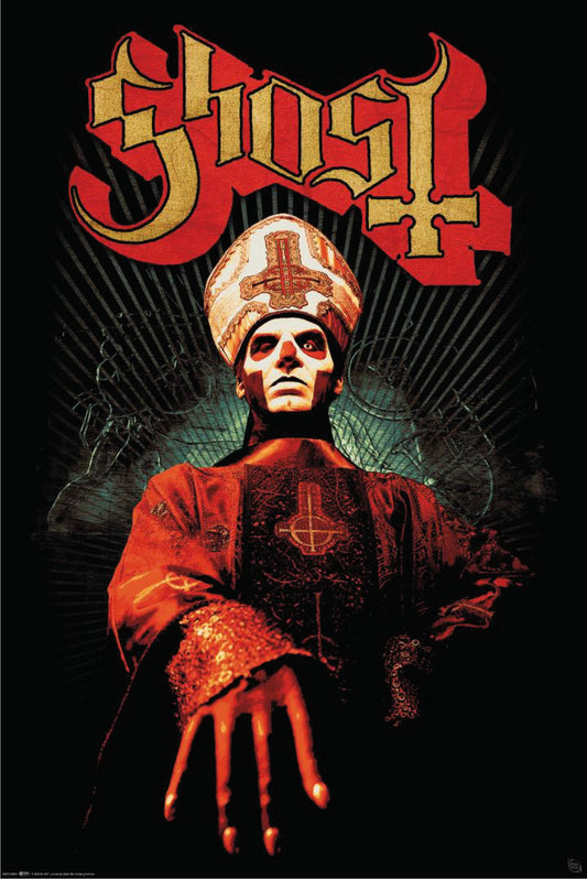 Posters Wholesale - Ghost 24X36: Cardboard Back & ClearBag