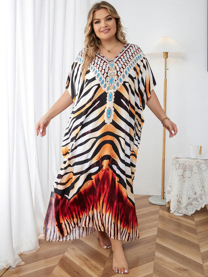 Loose Plus Size Vacation Robe Bikini Cover