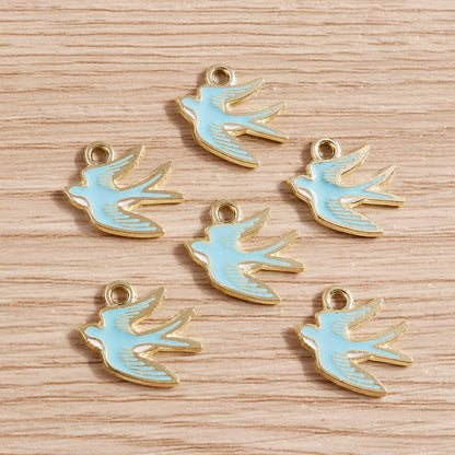 Cartoon Swallow Bird Animal Pendant Jewelry