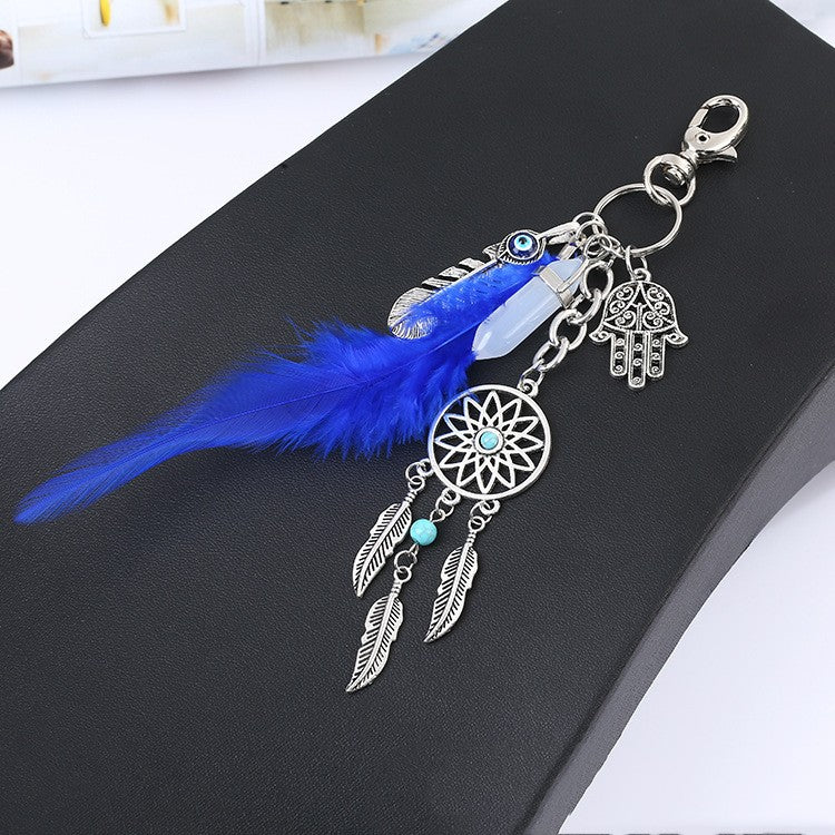 European And American Dreamcatcher Gossip Car Key Ring