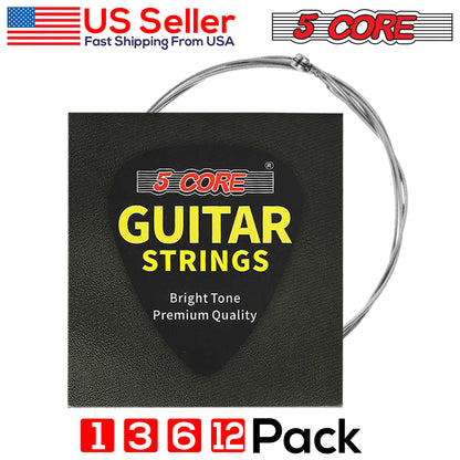 5 Core Inc. - 5Core Electric Guitar Strings Gauge w Deep Bright Tone