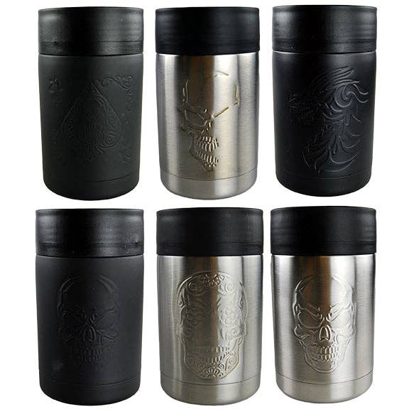 Novelty Closeout - Roughneck Insulated 12 oz Can Cooler Assortment - 6/Pack: Closeout Price