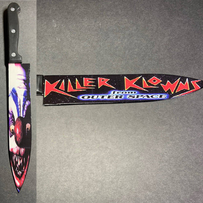 Dead Dave Designs - Killer Clowns From Outer Space Knife With Sublimated Stand