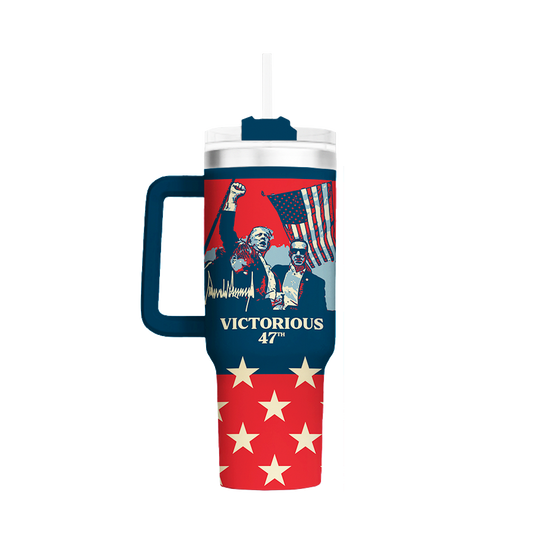 I Love My Freedom - Trump Fist - 40oz Tumbler - 3099