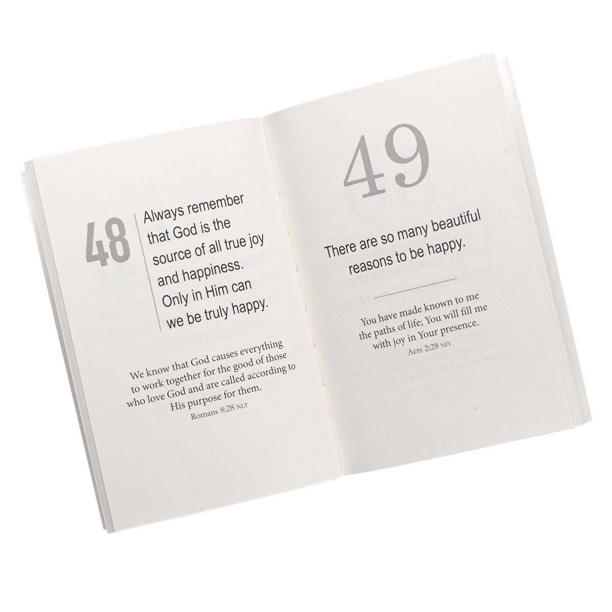 Christian Art Gifts - Gift Book 101 Ways to Have a Happy Day Softcover