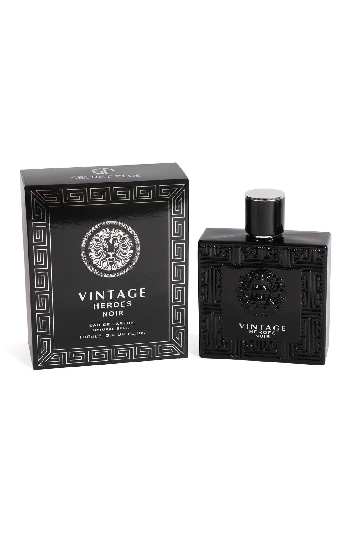 MYS Wholesale Inc - Vintage Hereos Noir Natural Spray Cologne For Men