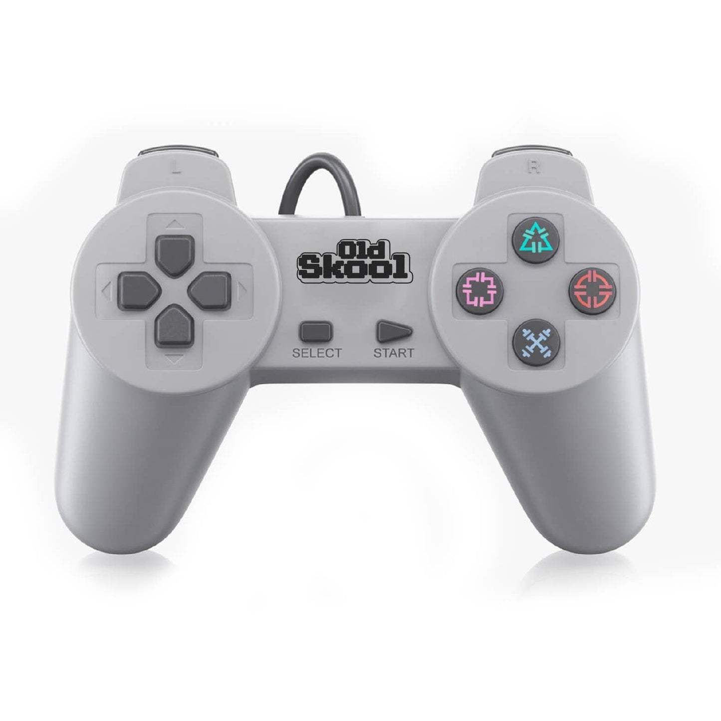 Old Skool - PS 1 Controller: Gray