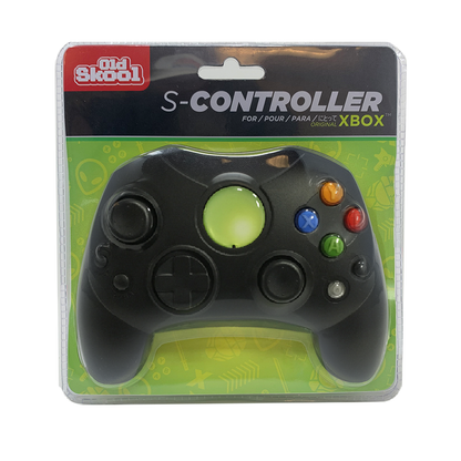 Old Skool - Original XBOX S-type Controller: Black