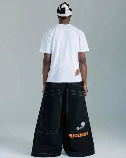 SALINA TRADING INC - Men's Y2K Baggy Jeans Vintage Hip Hop Streetwear: Cobalt Blue / XXL