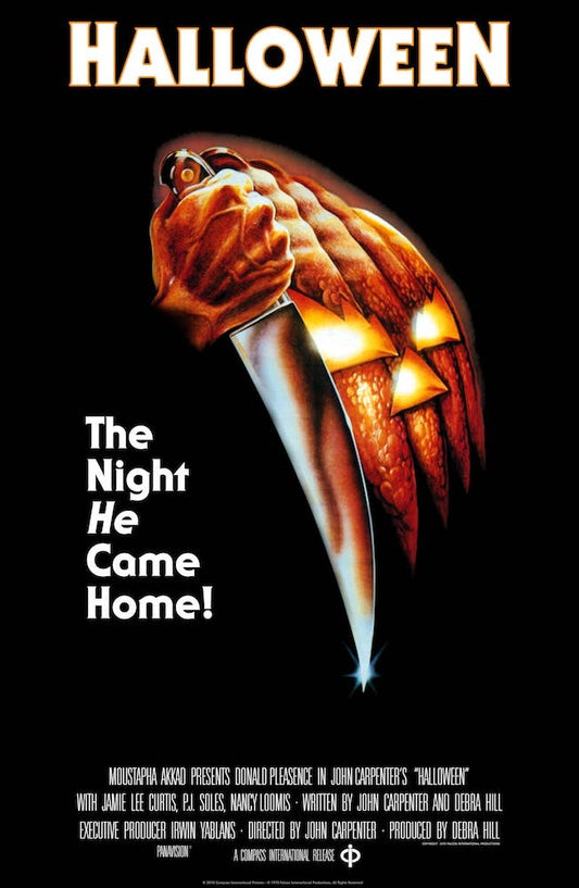 Posters Wholesale - Halloween The Night He Came Home! Horror Movie Poster: Cardboard Back & Clear Bag