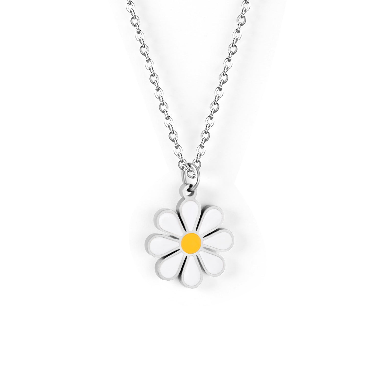 European And American INS Necklace Fashion Chrysanthemum