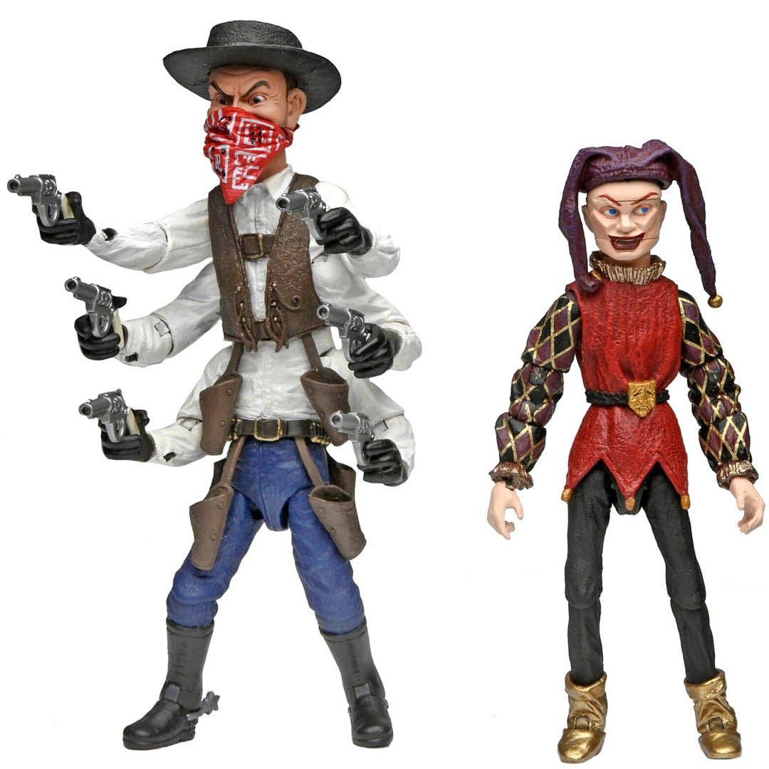 Full Moon Features - Puppet Master - 7” Scale Action Figures - Ultimate Six-Shooter & Jester 2-Pack