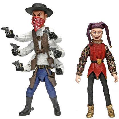 Full Moon Features - Puppet Master - 7” Scale Action Figures - Ultimate Six-Shooter & Jester 2-Pack