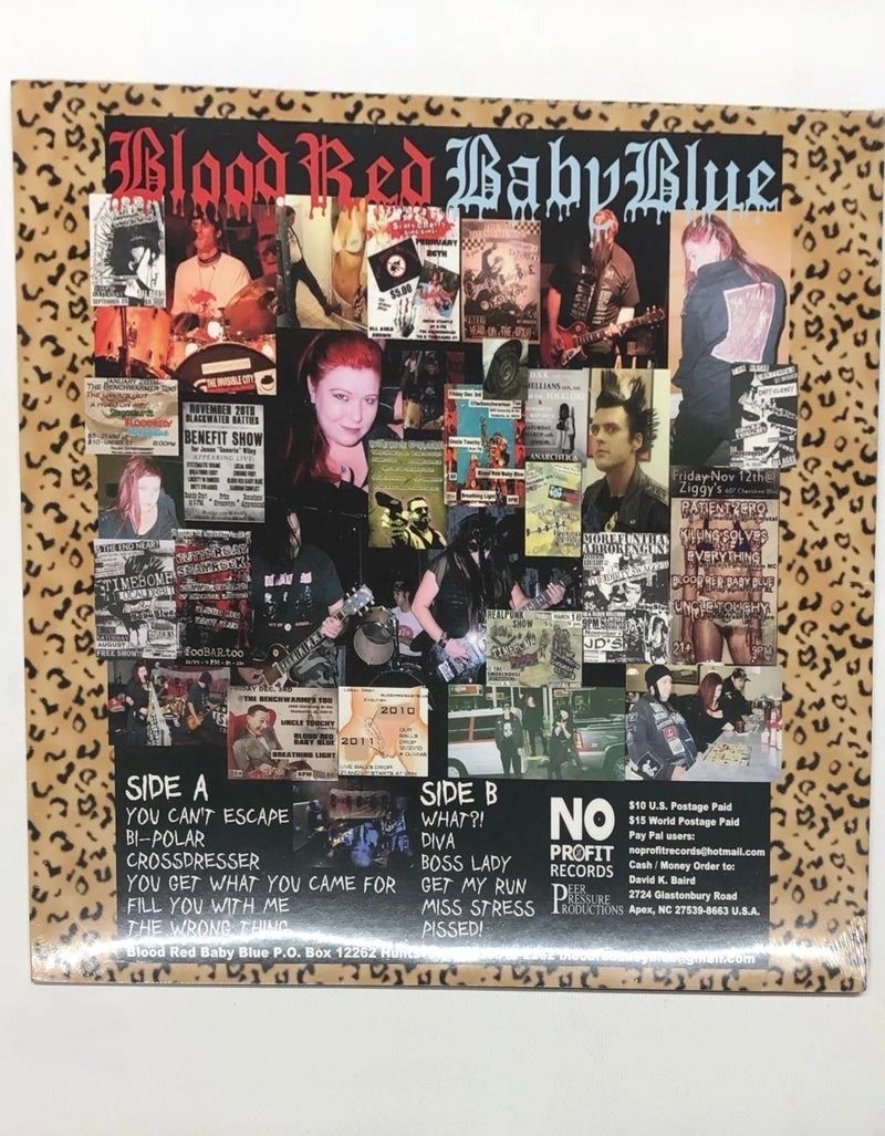 Blood Red Baby Blue Vinyl