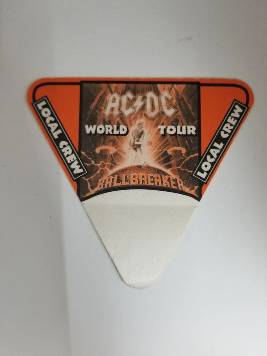 AC/DC "Ballbreaker World Tour" Backstage Pass