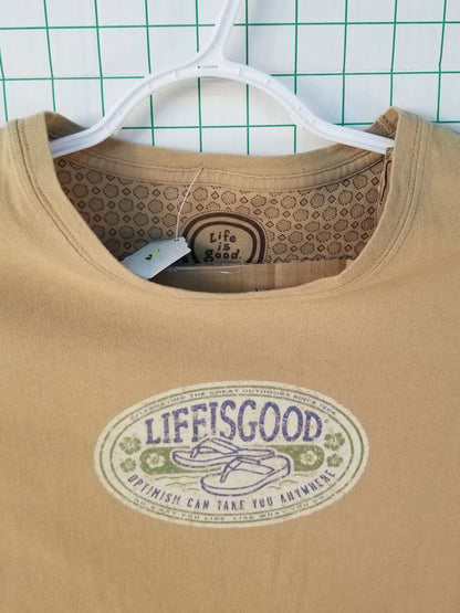 Life Is Good Short Sleeve Graphic Tee M