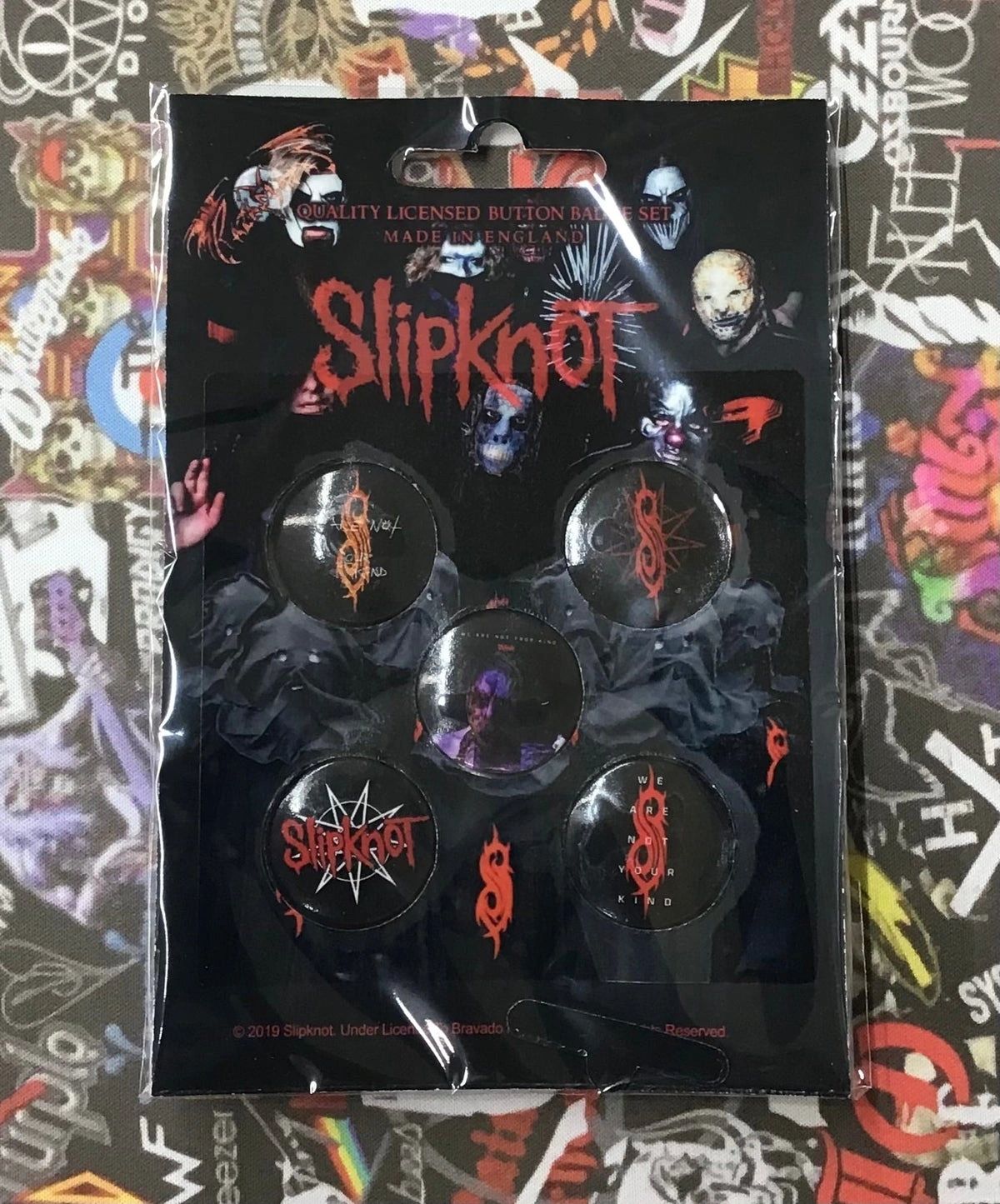 Slipknot Buttons