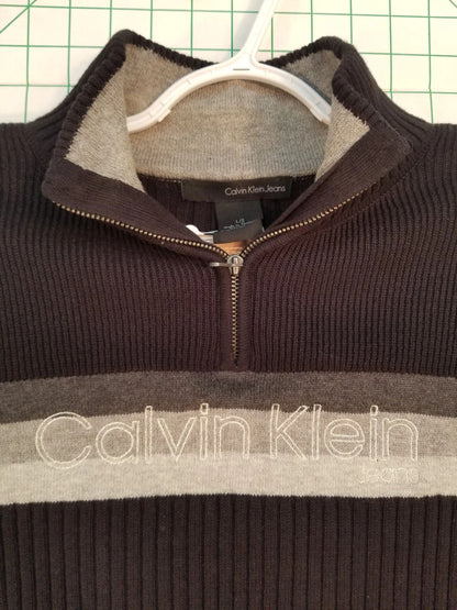 Calvin Klein Pullover with Turtleneck Zipper