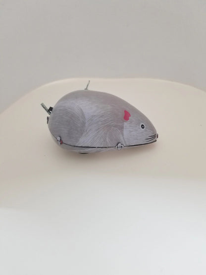 Sprine Tin Wind-up Mouse Collector's Toy