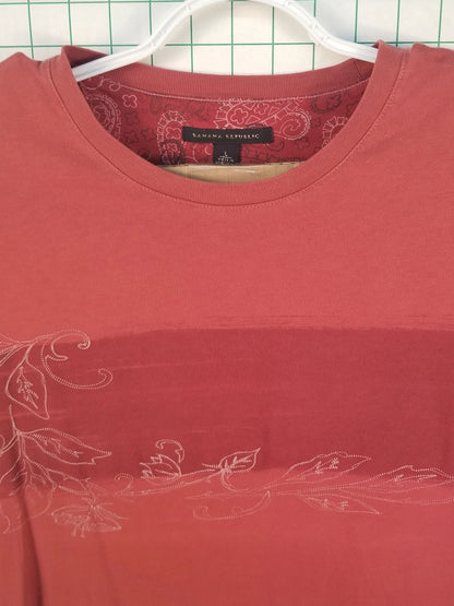 Banana Republic Floral Embroidered Tee