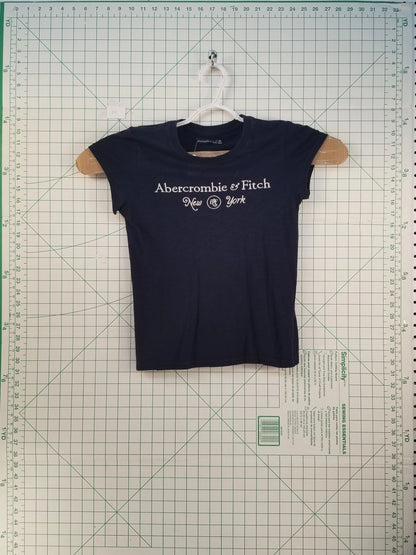 Abercrombie & Fitch Blue Graphic Tee XS