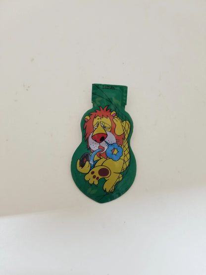 Tin Green Clicker Lion Toy