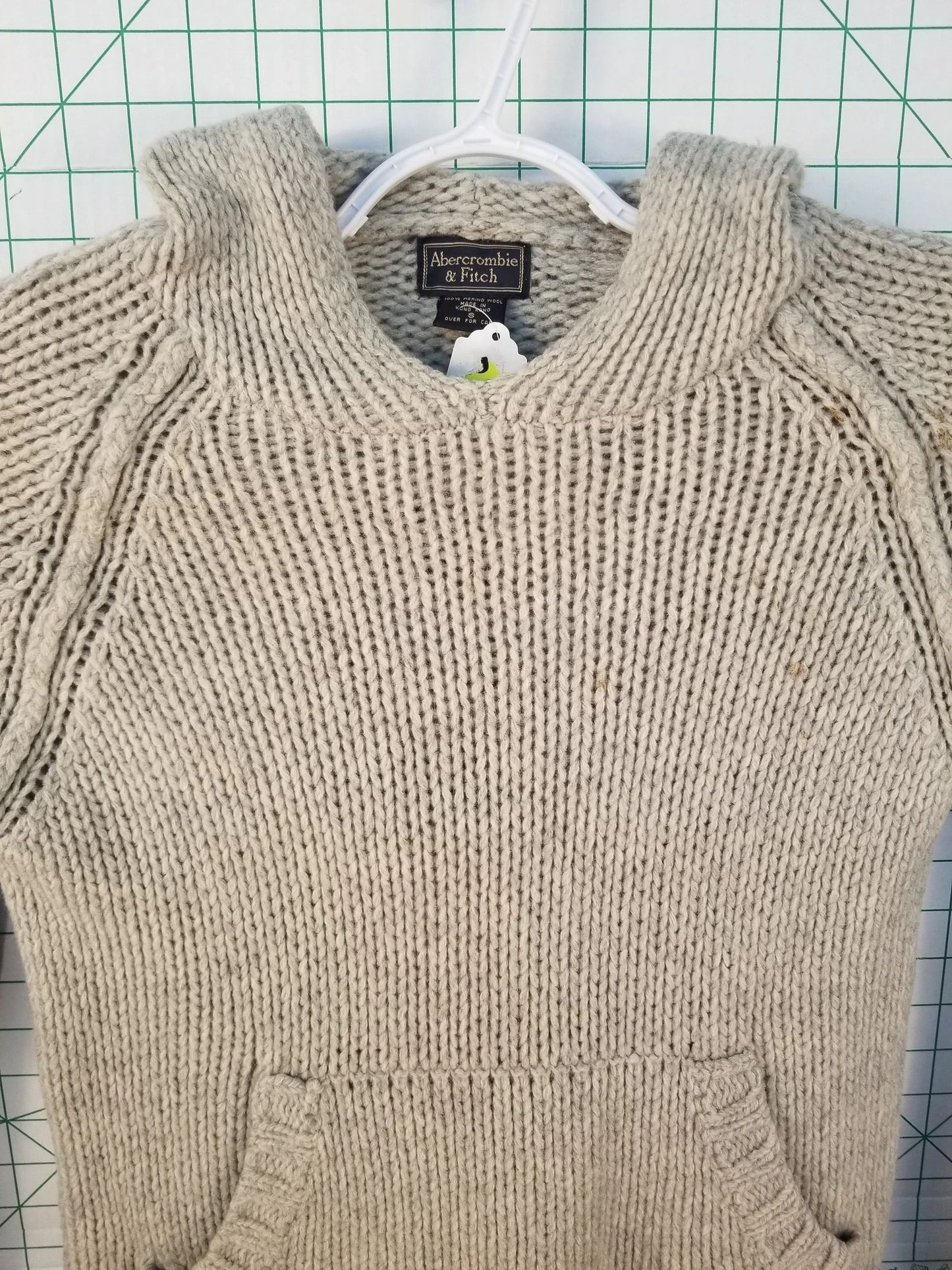 Abercrombie & Fitch Knit Hooded Sweater