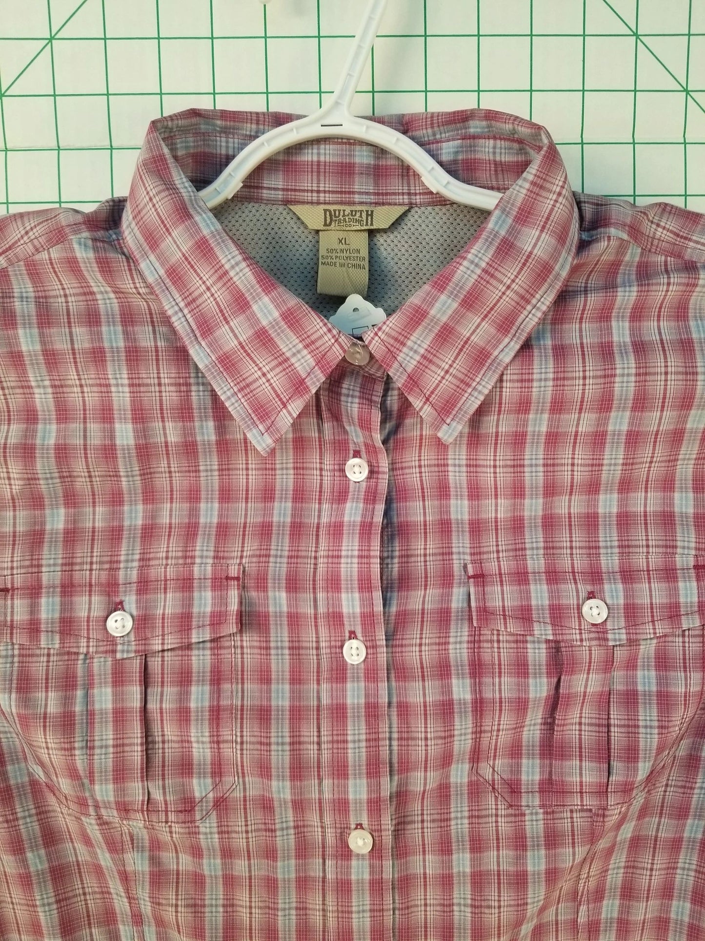 Duluth Trading Co. Long Sleeve Button Up XL