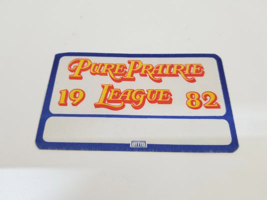 Pure Prairie League 1982 Backstage Pass