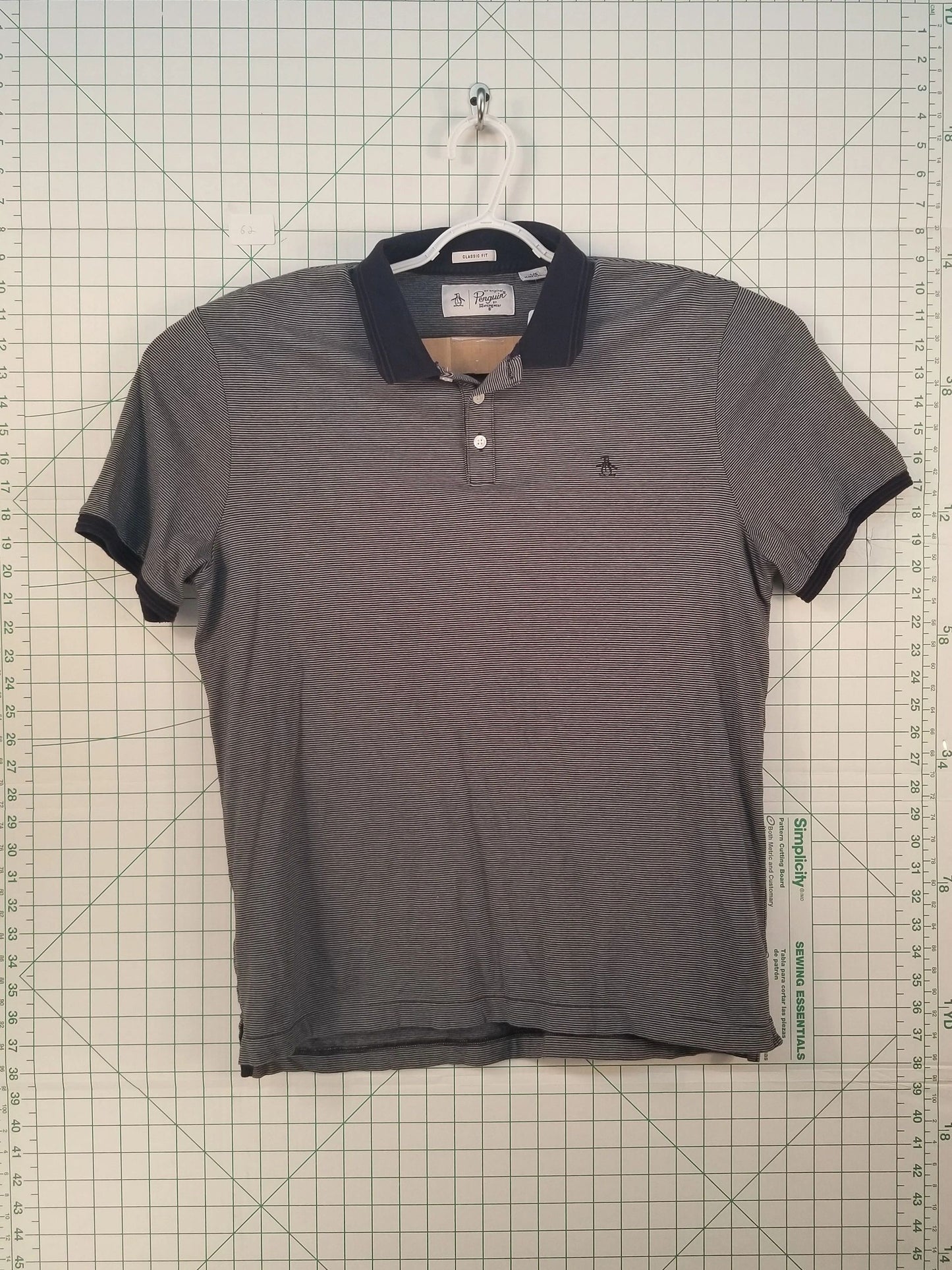 Penguin Striped Polo Tee