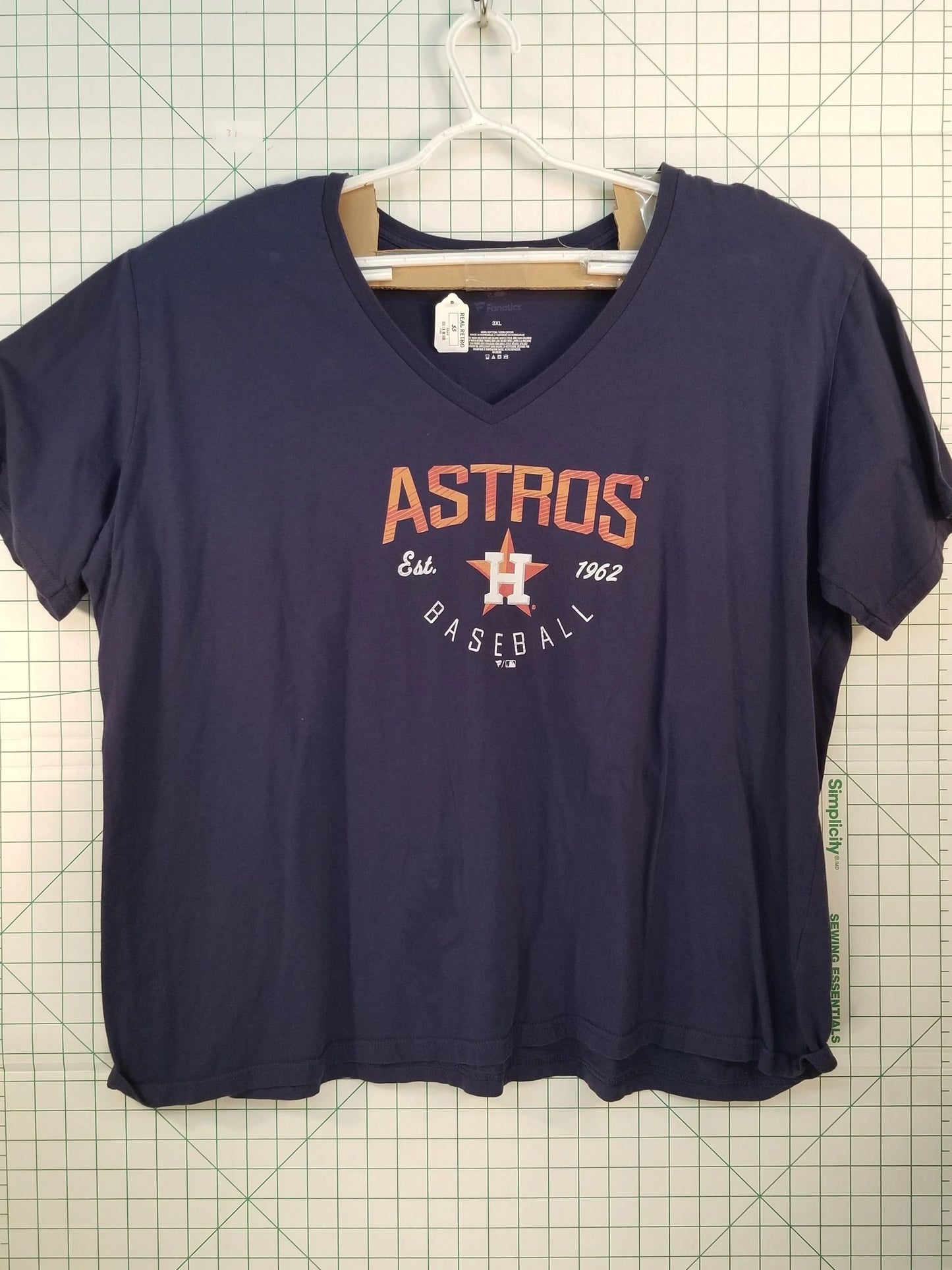 Houston Astros "Astros Baseball" Tee 3XL