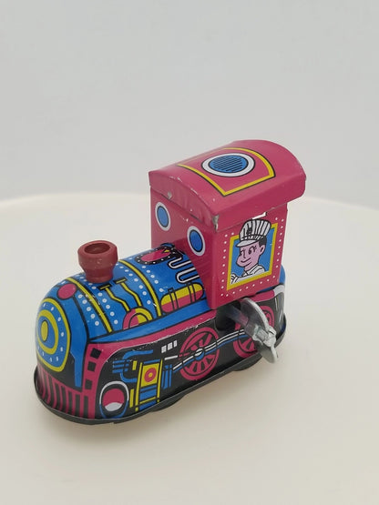 Tin Train Wind-up Collector's Toy